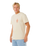 The Rip Curl Mens Search Icon T-Shirt in Vintage White