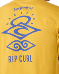 Search Icon T-Shirt in Mustard Gold