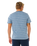 Pacific Rinse Stripe T-Shirt in Faded Denim
