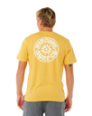 Pacific Rinse Circle T-Shirt in Ochre