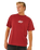 The Rip Curl Mens Inner Vision Spray T-Shirt in Merlot