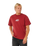 The Rip Curl Mens Inner Vision Spray T-Shirt in Merlot