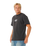 The Rip Curl Mens Inner Vision Spray T-Shirt in Washed Black