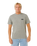 Easy Embroid T-Shirt in Grey Marle