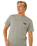 Easy Embroid T-Shirt in Grey Marle