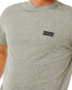 Easy Embroid T-Shirt in Grey Marle