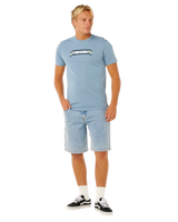 Yo Mumma T-Shirt in Faded Denim