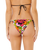 Carioca Revo Tie Side Cheeky Bikini Bottoms in Bloom
