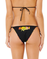 Carioca Revo Tie Side Cheeky Bikini Bottoms in Bloom