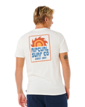 Pacific Rinse Sunrise T-Shirt in Bone