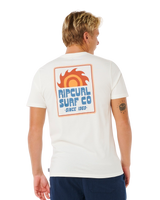 Pacific Rinse Sunrise T-Shirt in Bone