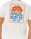 Pacific Rinse Sunrise T-Shirt in Bone