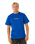 The Rip Curl Mens Inner Visions Blast Over T-Shirt in Electric Cobalt