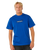 The Rip Curl Mens Inner Visions Blast Over T-Shirt in Electric Cobalt