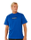 The Rip Curl Mens Inner Visions Blast Over T-Shirt in Electric Cobalt