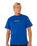 The Rip Curl Mens Inner Visions Blast Over T-Shirt in Electric Cobalt