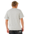 The Rip Curl Mens Inner Visions Blast Over T-Shirt in Grey Marle