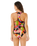 Mirage Zip Front One Piece Swimsuit in Toucan