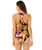 Mirage Zip Front One Piece Swimsuit in Toucan