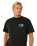 The Rip Curl Mens Pacific Rinse Glass Off T-Shirt in Black