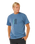 The Rip Curl Mens Search Sundial T-Shirt in Bluefin