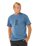 The Rip Curl Mens Search Sundial T-Shirt in Bluefin