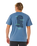 The Rip Curl Mens Search Sundial T-Shirt in Bluefin