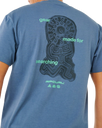 The Rip Curl Mens Search Sundial T-Shirt in Bluefin