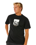 The Rip Curl Mens Search Rig T-Shirt in Black