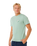 The Rip Curl Mens Pacific Rinse Stacked T-Shirt in Aloe