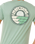 The Rip Curl Mens Pacific Rinse Stacked T-Shirt in Aloe