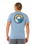 The Rip Curl Mens Pacific Rinse Stacked T-Shirt in Faded Denim