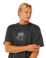Inner Visions Rotten Sun T-Shirt in Washed Black