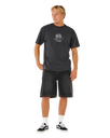 Inner Visions Rotten Sun T-Shirt in Washed Black