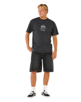 Inner Visions Rotten Sun T-Shirt in Washed Black
