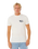 The Rip Curl Mens Keep On Trucking T-Shirt in Bone
