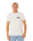 The Rip Curl Mens Keep On Trucking T-Shirt in Bone