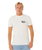The Rip Curl Mens Keep On Trucking T-Shirt in Bone