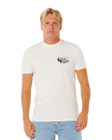 The Rip Curl Mens Keep On Trucking T-Shirt in Bone
