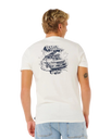 The Rip Curl Mens Keep On Trucking T-Shirt in Bone