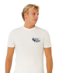 The Rip Curl Mens Keep On Trucking T-Shirt in Bone