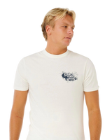 The Rip Curl Mens Keep On Trucking T-Shirt in Bone