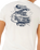 The Rip Curl Mens Keep On Trucking T-Shirt in Bone