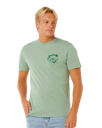 The Rip Curl Mens Keep On Trucking T-Shirt in Aloe