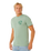The Rip Curl Mens Keep On Trucking T-Shirt in Aloe