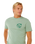 The Rip Curl Mens Keep On Trucking T-Shirt in Aloe