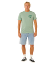 The Rip Curl Mens Keep On Trucking T-Shirt in Aloe