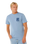 The Rip Curl Mens Keep On Trucking T-Shirt in Faded Denim