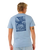 The Rip Curl Mens Keep On Trucking T-Shirt in Faded Denim