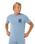 The Rip Curl Mens Keep On Trucking T-Shirt in Faded Denim